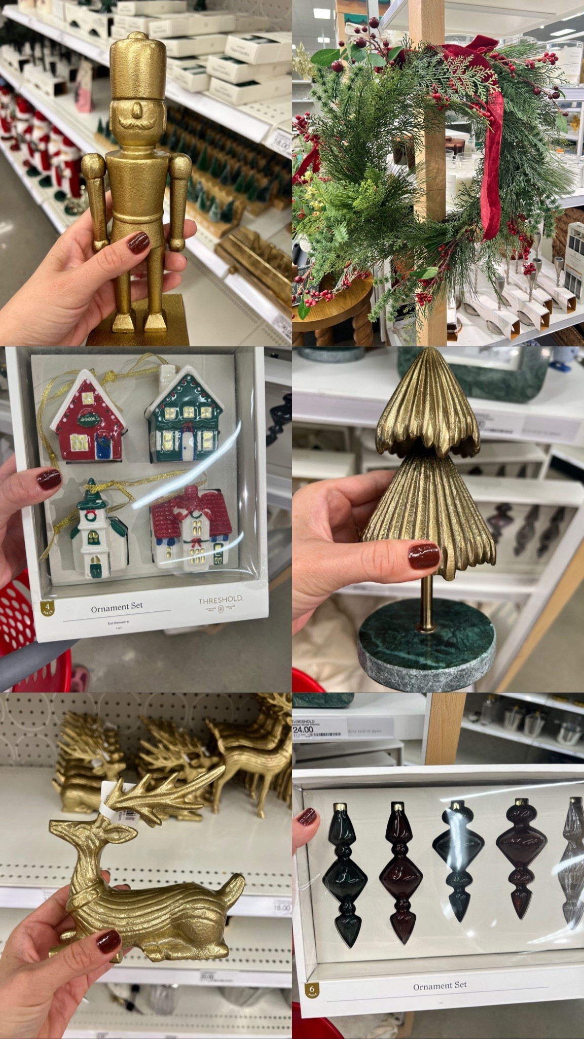 Holiday magic, made easy ✨ Sharing some of my favorite Christmas decor finds from the new Threshold designed with Studio McGee collection at Target! Which piece is your favorite?
#targetstyle #sharemytargetstyle  #target #homedecor #christmasdecor #holidaydecorating

#LTKHoliday #LTKSeasonal #LTKHome