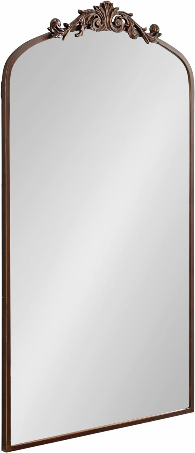 Amazon.com: Kate and Laurel Arendahl Glam Arched Tall Panel Mirror; 24 x 42; Bronze; Traditional ... | Amazon (US)