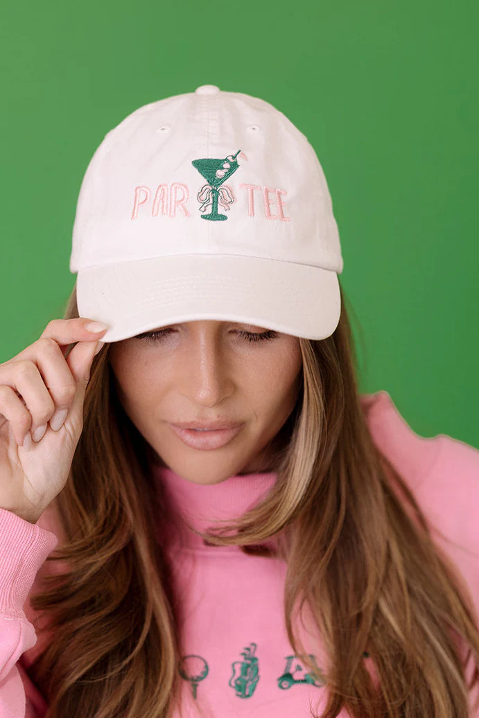 Par Tee Women's Golf Hat in White | Girl Tribe Co.