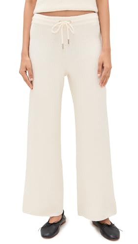 Splendid Women's x @Cellajaneblog Boucle Sweater Pants, Snow, S | Amazon (US)