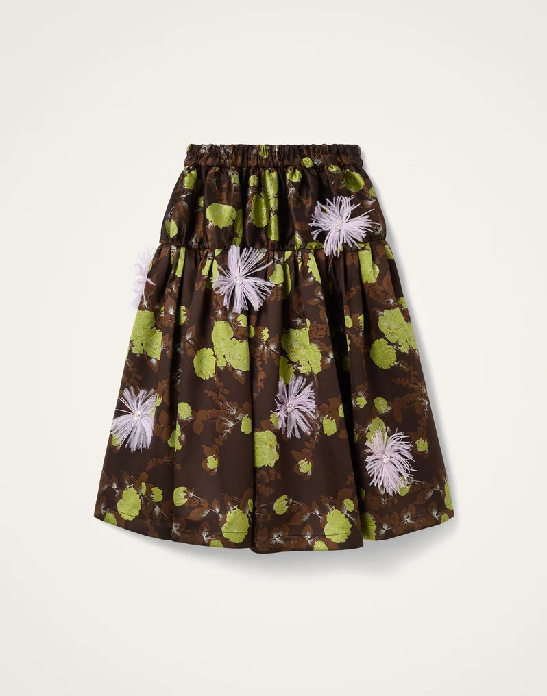 Gala Skirt na cor Devon Brown Feminino | La DoubleJ | La DoubleJ