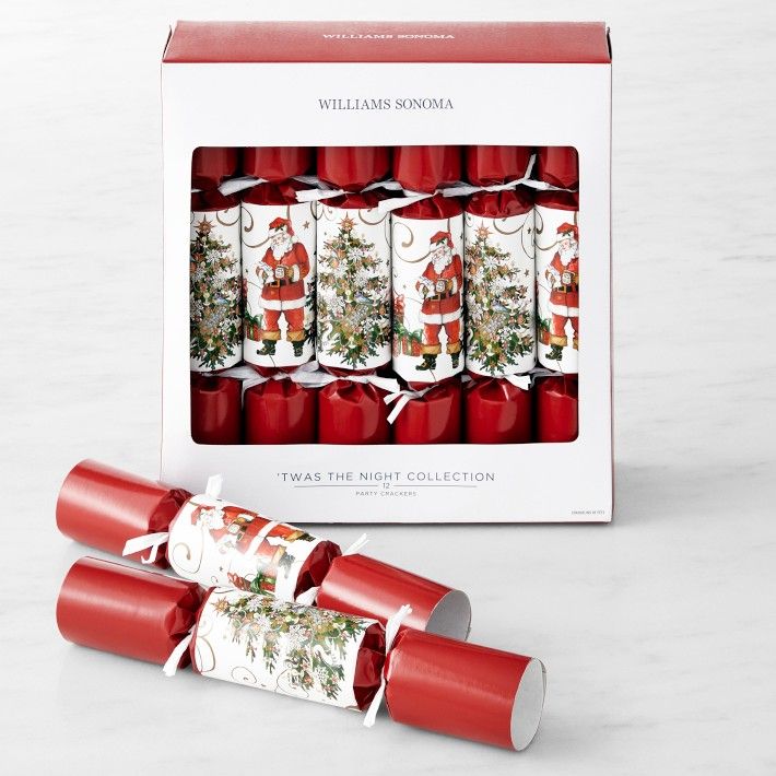 'Twas the Night Before Christmas Party Crackers, Set of 12 | Williams-Sonoma
