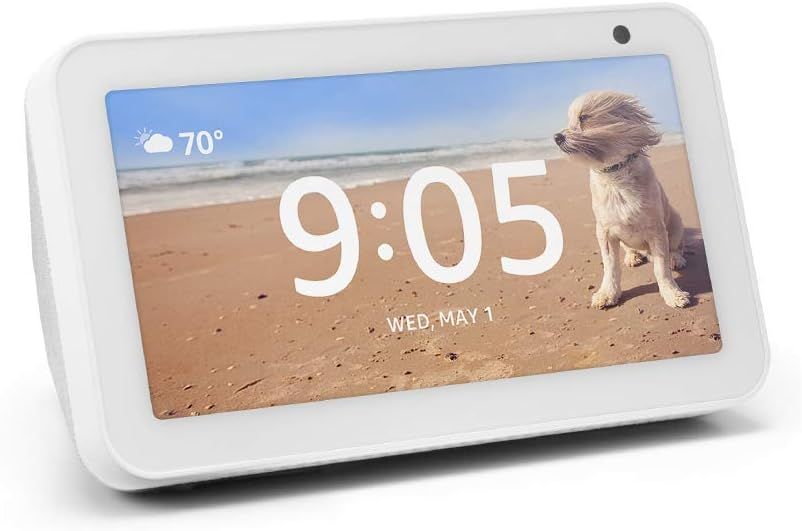Echo Show 5 – Compact smart display with Alexa - Sandstone | Amazon (US)