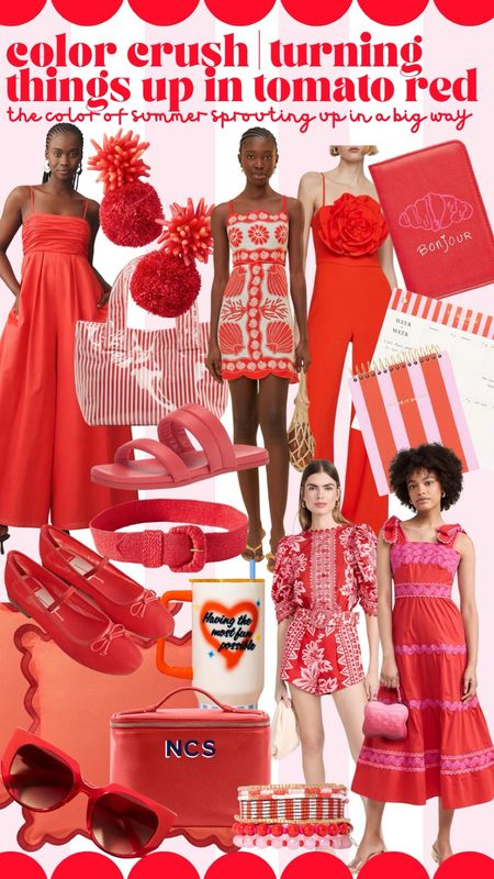 Color crush… turning things up in tomato red 

#LTKstyletip #LTKSeasonal #LTKover40