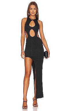 superdown Dallas Cut Out Dress in Black from Revolve.com | Revolve Clothing (Global)