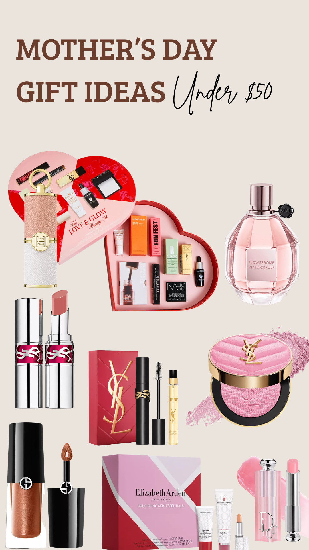 Affordable beauty picks for Mother’s Day 💗
So many cute options under $50.

#MothersDayGifts #Under50Finds #BeautyFinds #AffordableLuxury #LTKFinds #LTKBeauty #GiftIdeas #MakeupLovers #SkincareFinds 

 #LTKMothersDay #LTKU #LTKBeauty