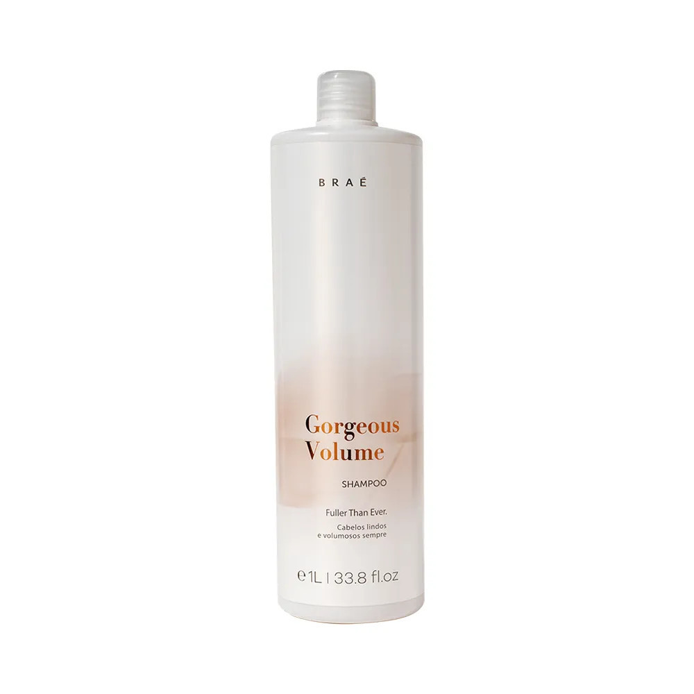 Kit Braé Gorgeous Volume – Shampoo 1000 ml + Condicionador 1000 ml + Fluido 260 ml | Amobeleza (BR)