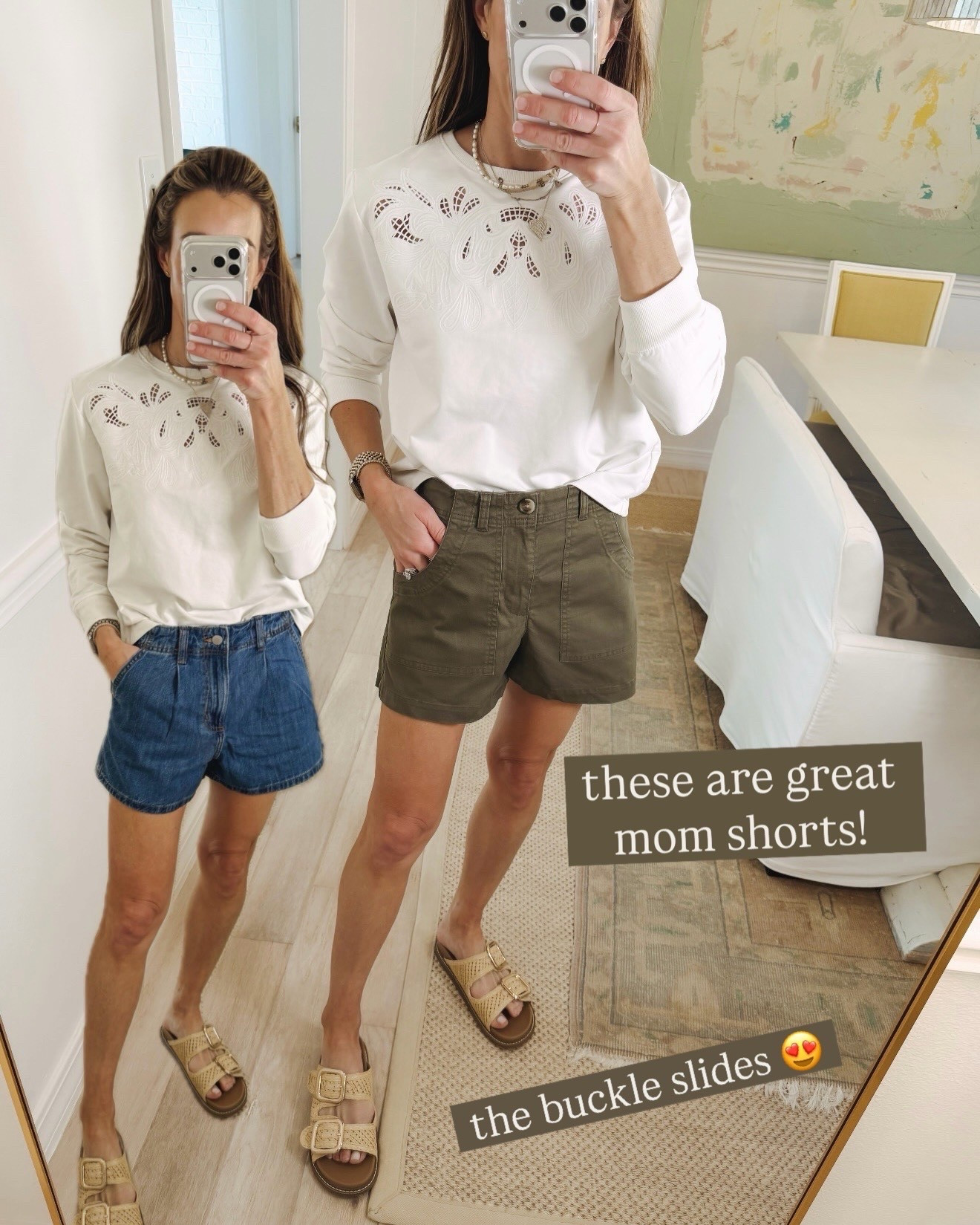 Green cargo shorts on sale for $13 

#LTKootd #LTKmomlife #LTKSaleAlert