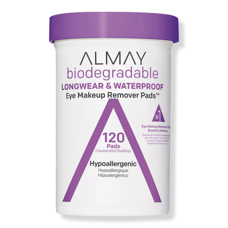 Biodegradable Longwear & Waterproof Eye Makeup Remover Pads | Ulta