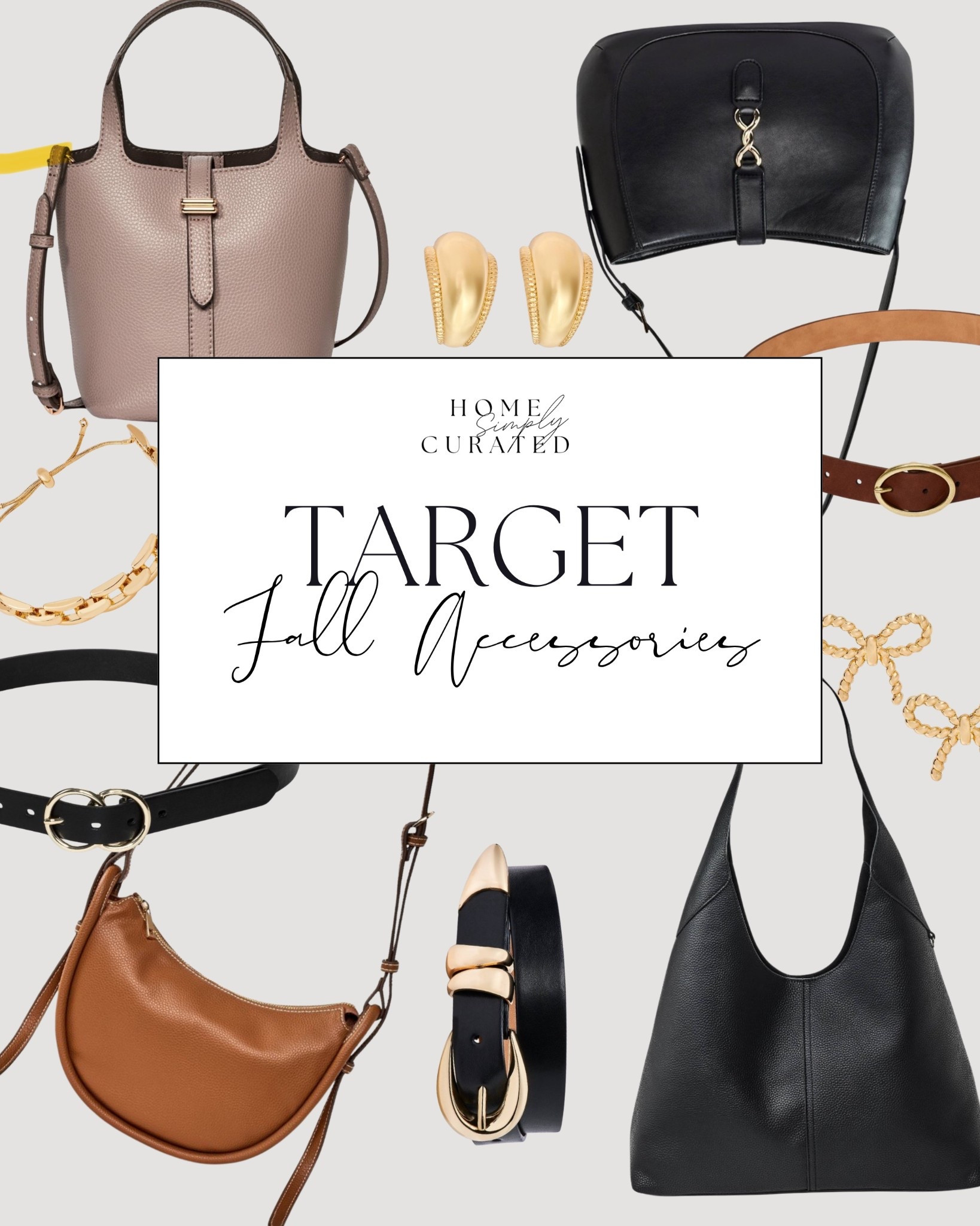 New fall accessories from Target! I’m really impressed with the purses especially the large slouchy one! 😍

Target women’s accessories, target jewelry, bow earnings, women’s belt 

#LTKFindsUnder50 #LTKStyleTip #LTKItBag
