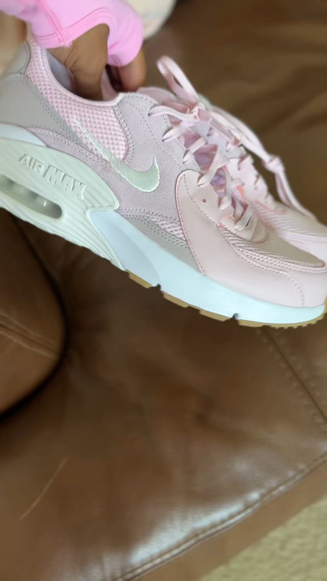 These Nike Air Max in blush pink are everything—super comfortable for all-day walking, but still chic enough to wear with jeans, athleisure, or even a casual dress. The soft pink makes them a neutral that works with so many outfits, and the cushioned sole = travel approved. @Nike I love my new pink sneakers

#LTKActive #LTKShoeCrush #LTKStyleTip