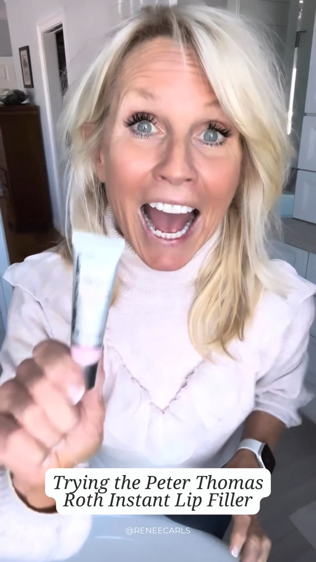 Trying the Peter Thomas Roth Instant Lip Filler! My lips have definitely thinned as I’ve aged, so I like the touch of fullness this gave me! #PeterThomasRoth #Over50Women

#LTKfindsunder50 #LTKbeauty #LTKover40