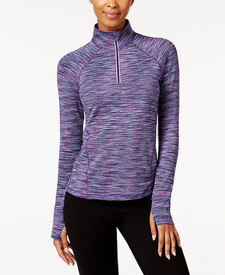 Ideology Quarter-Zip Rapid Dry Performance Top, Only at Macy's | Macys (US)