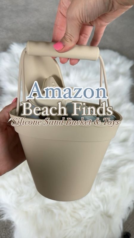 The cutest silicone sand bucket and toys from Amazon! Perfect for those beach vacations! 

#LTKkids #LTKtravel #LTKfamily