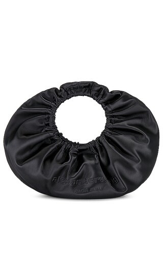 Crescent Top Handle Bag in Black | Revolve Clothing (Global)