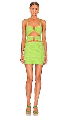 superdown Criselle Mini Dress in Lime Green from Revolve.com | Revolve Clothing (Global)