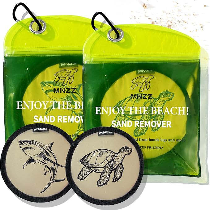 MNZZ Sand Remover Bag Travel Kit Quick Dry Portable Beach Accessories Pouch for Blanket Chair Cov... | Amazon (US)