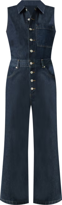 Levi's Women's Cotton Sleeveless Cropped Jumpsuit - Macy's | Macy's