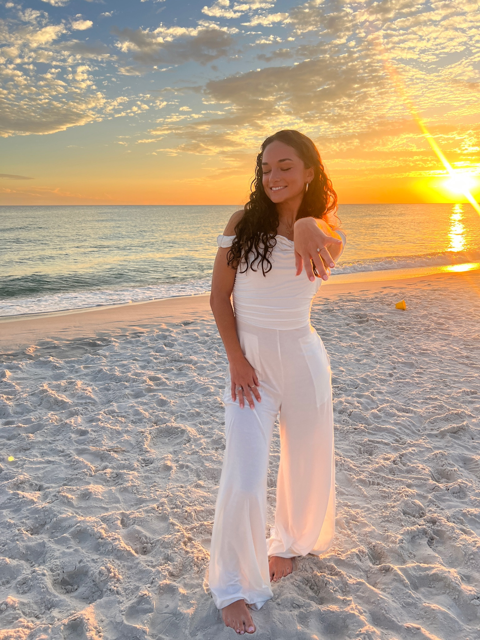 last night of bachelorette trip ootd for sunset beach bonfire 🤍 wearing a size small! super comfy & stretchy $ it’s on sale

#LTKwedding #LTKsalealert #LTKfindsunder100