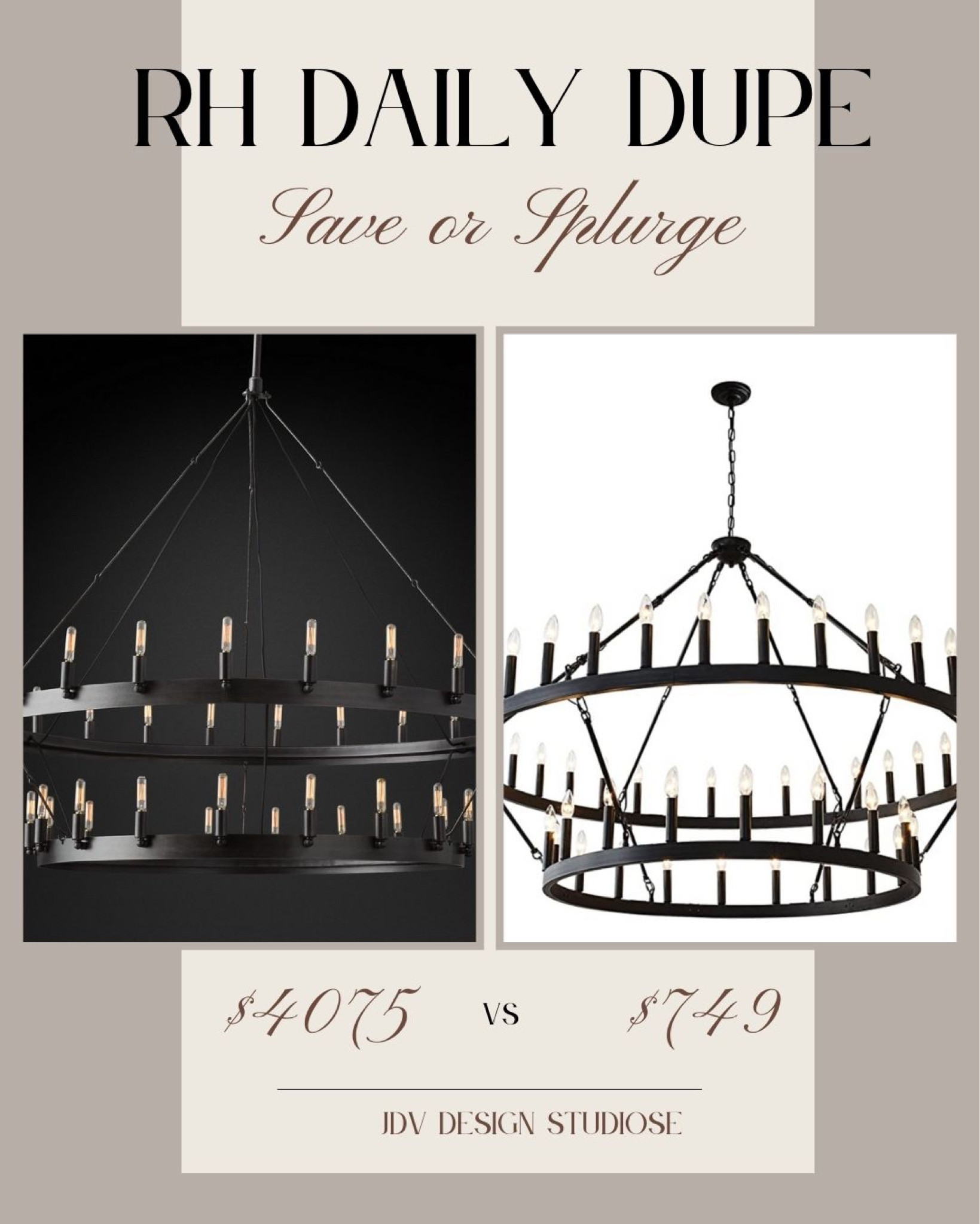 Restoration Hardware chandelier dupes. ✨

#modernchandeliers #RH #RHdupes #livingroomchandelier #diningroomchandelier

#LTKhome