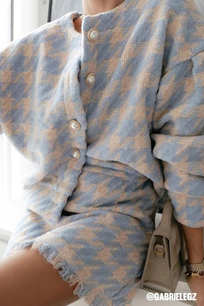 Lori Houndstooth 2 Piece Set | Storets (Global)