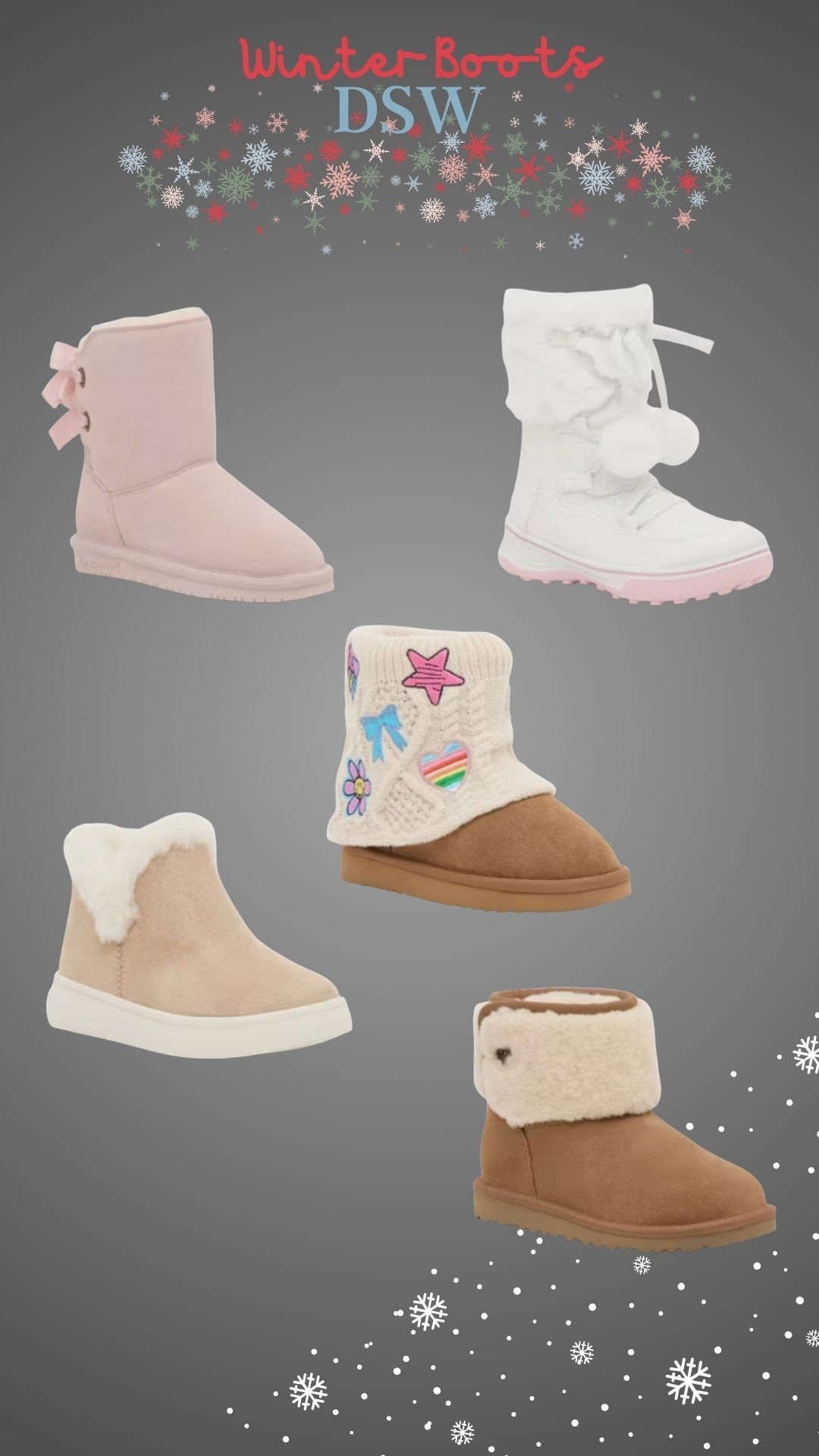 Girl’s winter boots ❄️
Little girls, big girls 👧 

#LTKKids #LTKHoliday #LTKGiftGuide