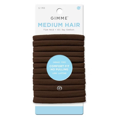 Gimme Beauty Comfort Fit Medium Hair Tie Bands | Target