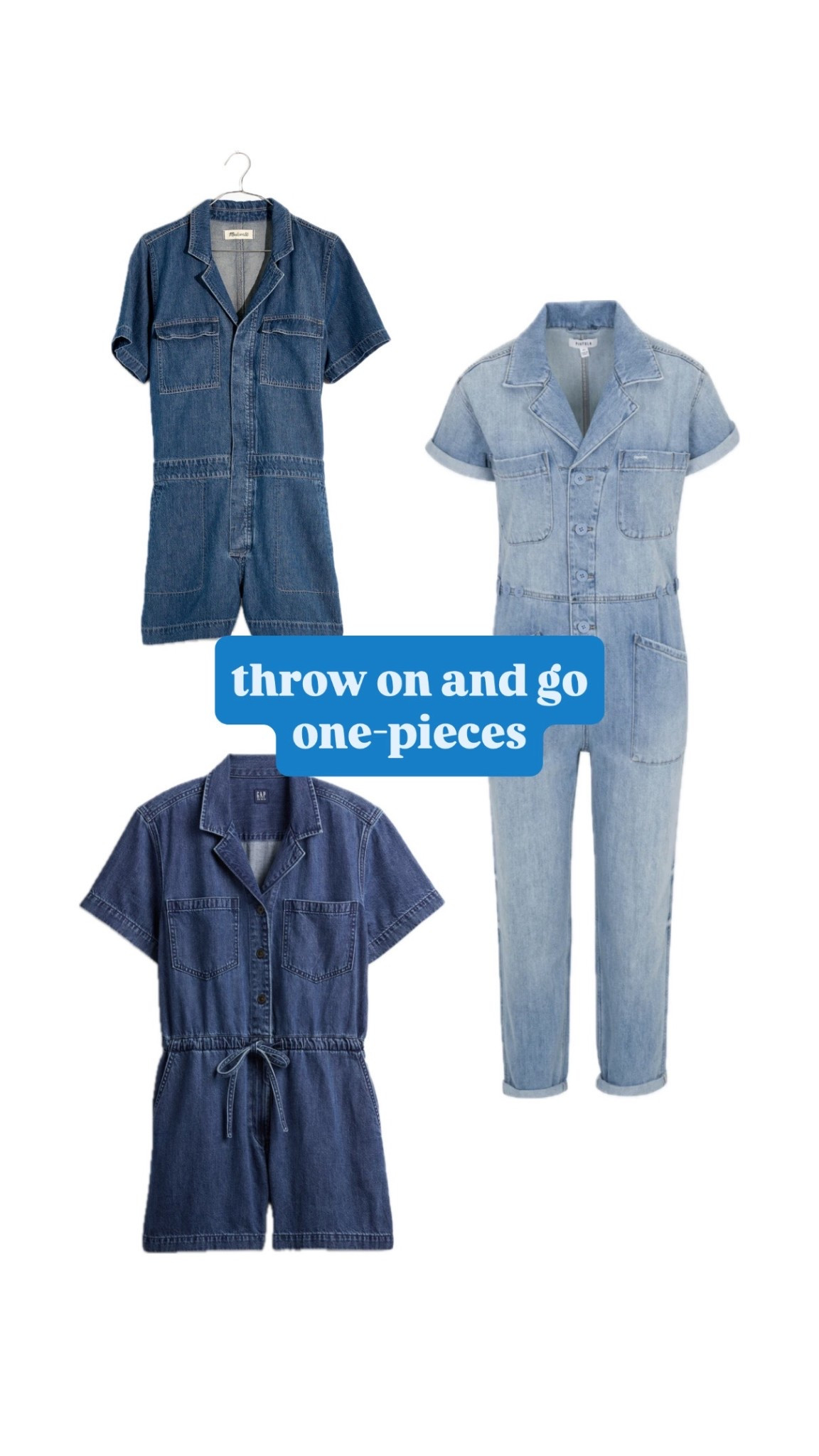 If you know me, you know I LIVE in jumpsuits and rompers year round. It’s so easy to just throw-on-and-go and is the best thing to wear while working on projects or running around town. I love the @pistola jumpsuits and rompers - I wear a size S and it’s loose but TTS. Rounded up some additional pieces that I have my eye on for this summer. #romper #jumpsuits #easysummeroutfit