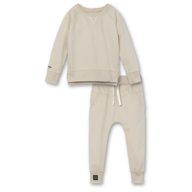 Little Star Organic Toddler 2Pc Sweatshirt & Harem Pants Set, Size 12M-5T | Walmart (US)