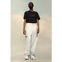 Denim Jeans with Slash Details Ivory | Size: 42 | Color: Ivory | Curio