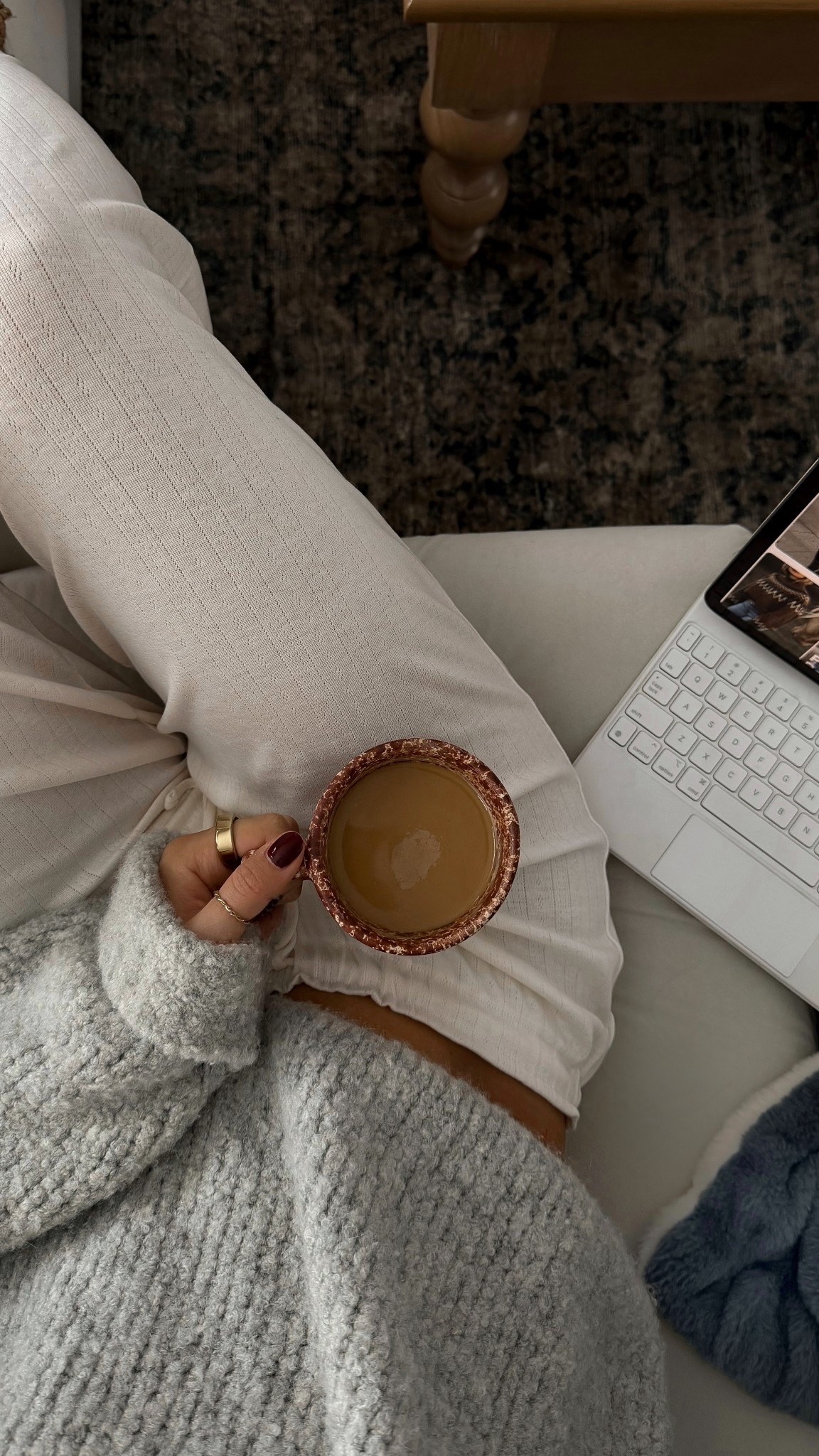 Morning cozies 

#LTKmorningroutine #LTKootd #LTKmomlife