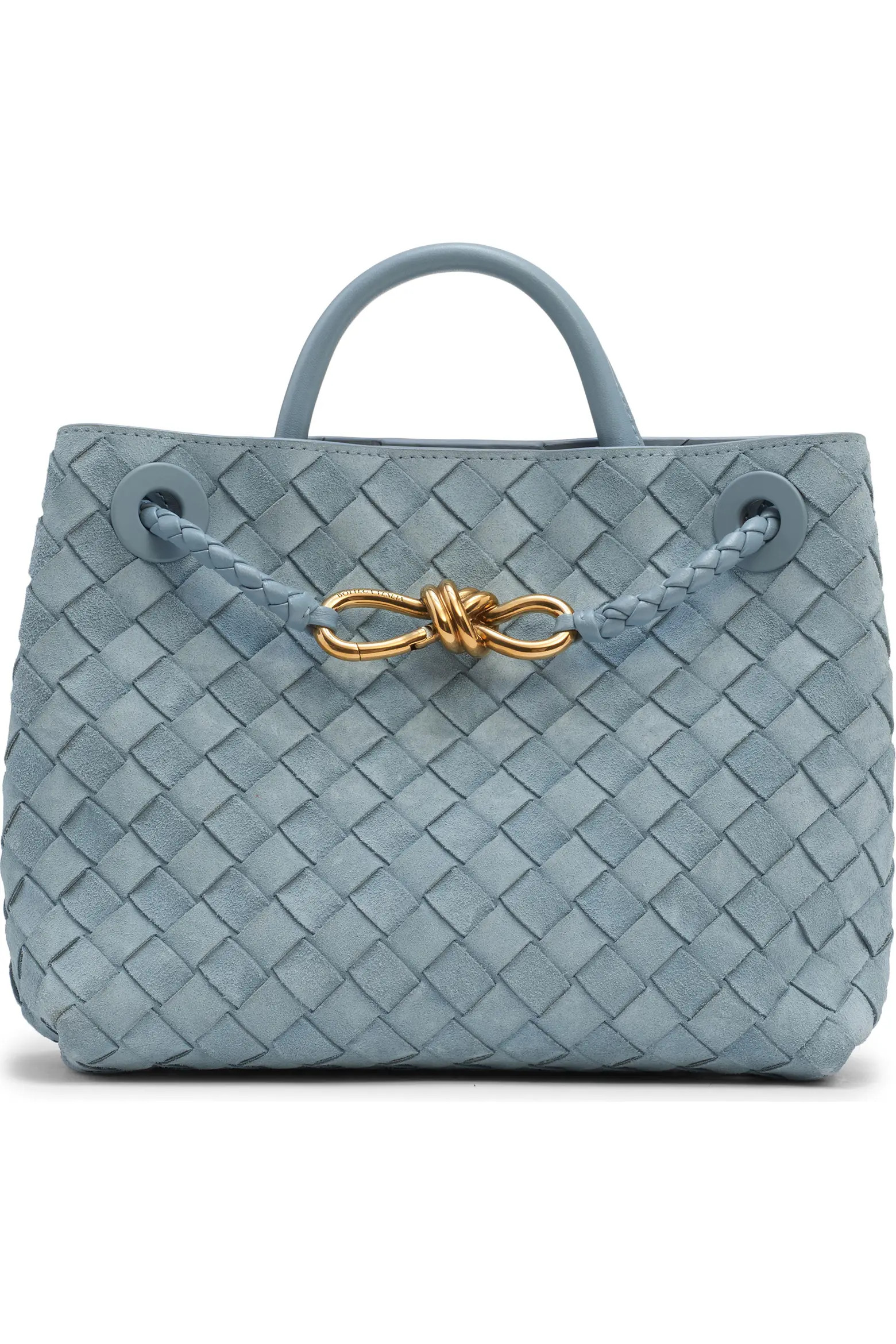 Bottega Veneta Small Andiamo Intrecciato Suede Shoulder Bag (Women) | Nordstrom | Nordstrom