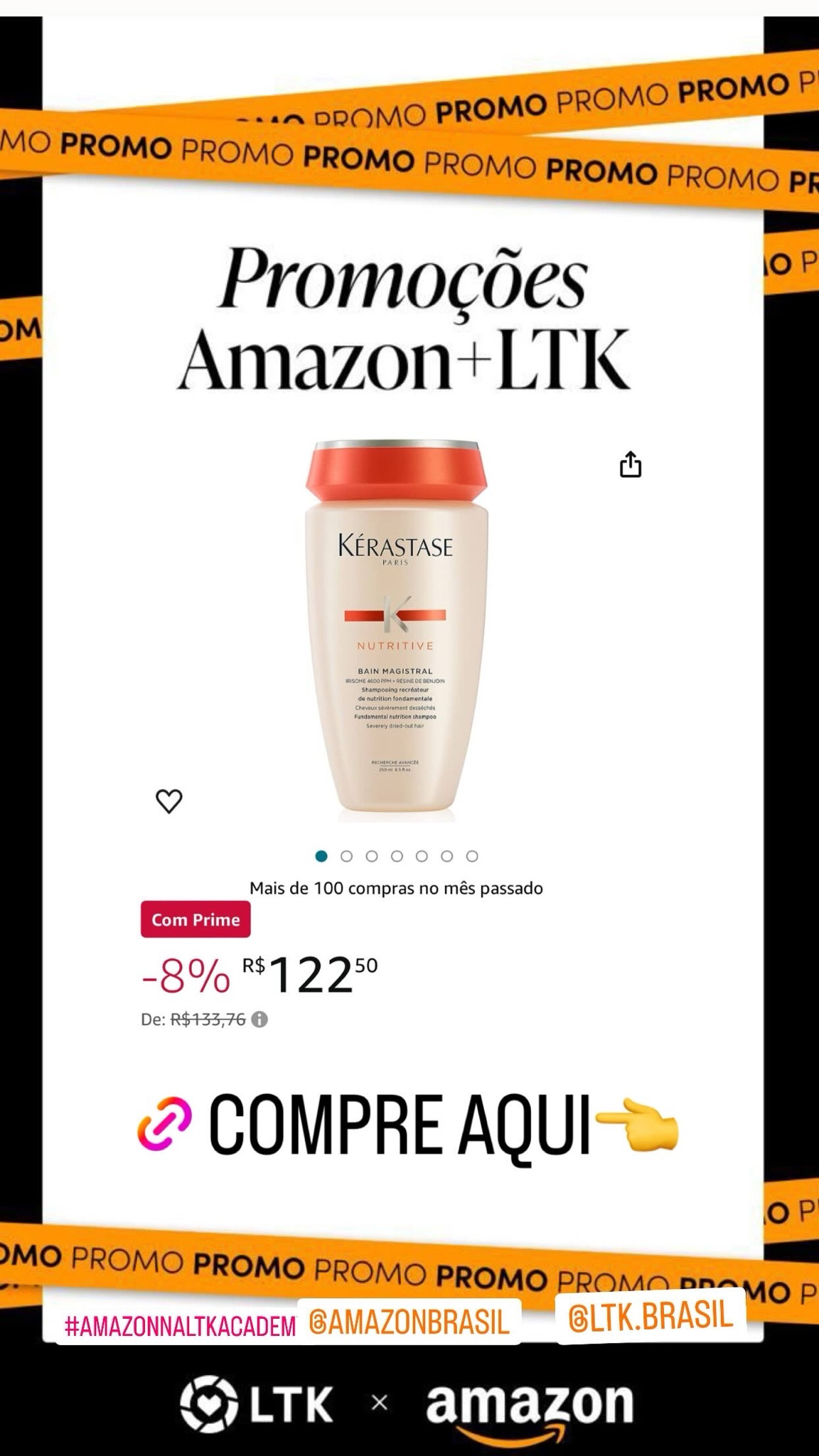 Kérastase Shampoo Nutritive Bain Magistral, Cabelos ressecados, Nutrição, Complexo Irisome, Resina de Benjoim, Ceramidas, 250 ml

#LTKbrasil