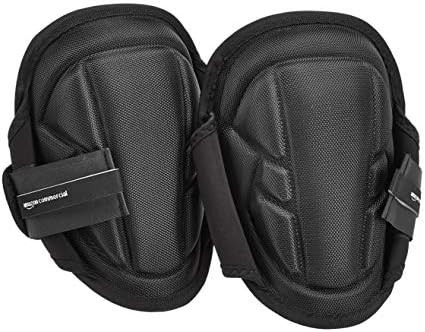 AmazonCommercial Gel-Foam Soft Cap Work Knee Pads, 9 in, Black, 1 pair | Amazon (US)
