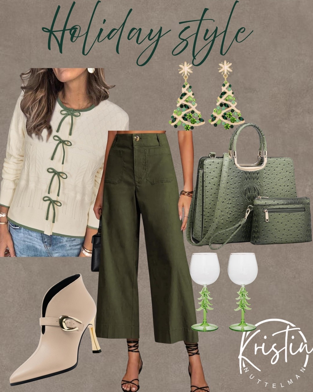 Holiday style, but make it effortlessly chic.
Cream, olive, and just a hint of sparkle — my favorite kind of Christmas magic. 🎄✨

#LTKHoliday #LTKFindsUnder50 #LTKootd