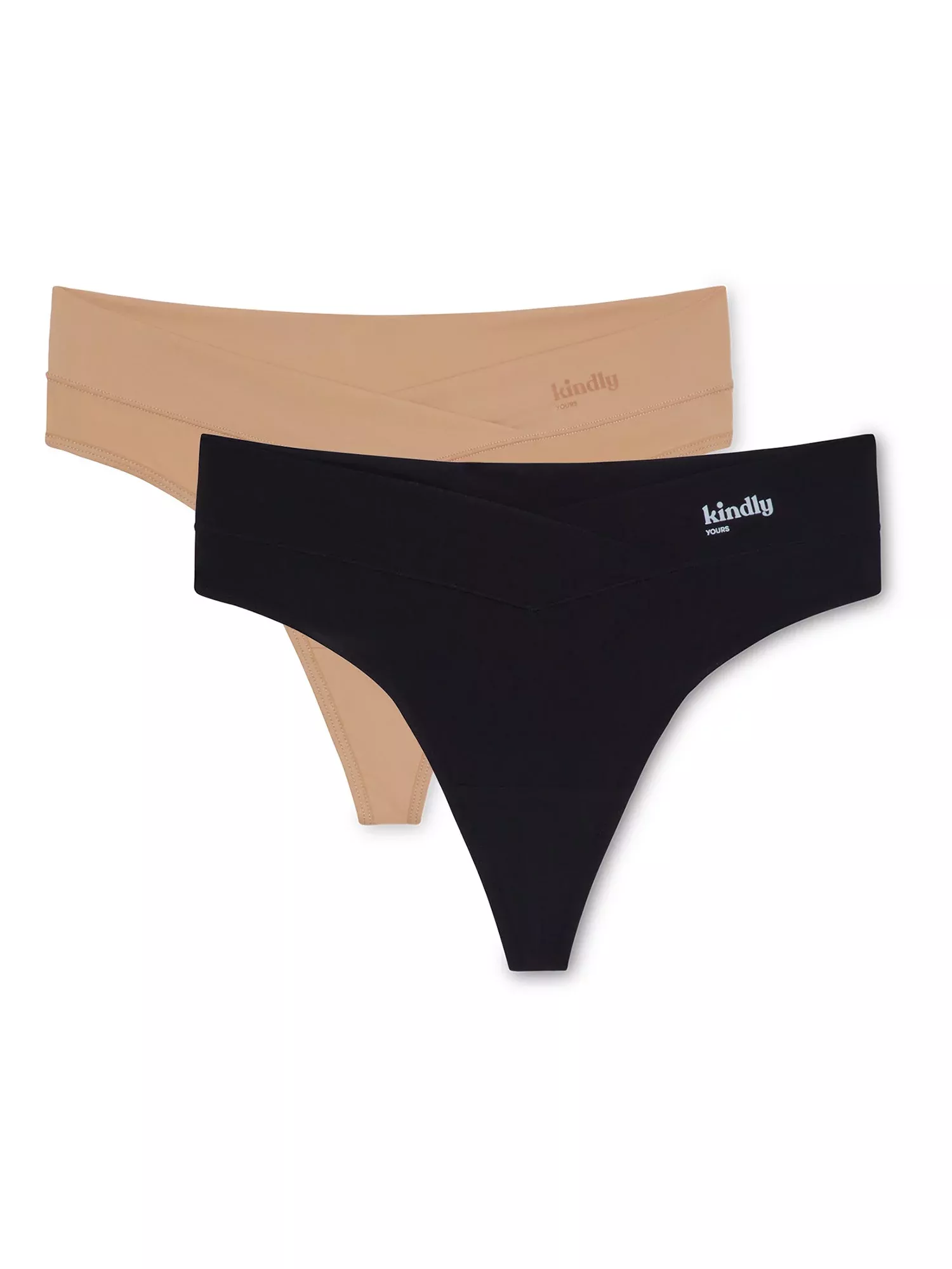 Kindly Yours Women's Comfort Modal Bikini Underwear, 2-Pack 