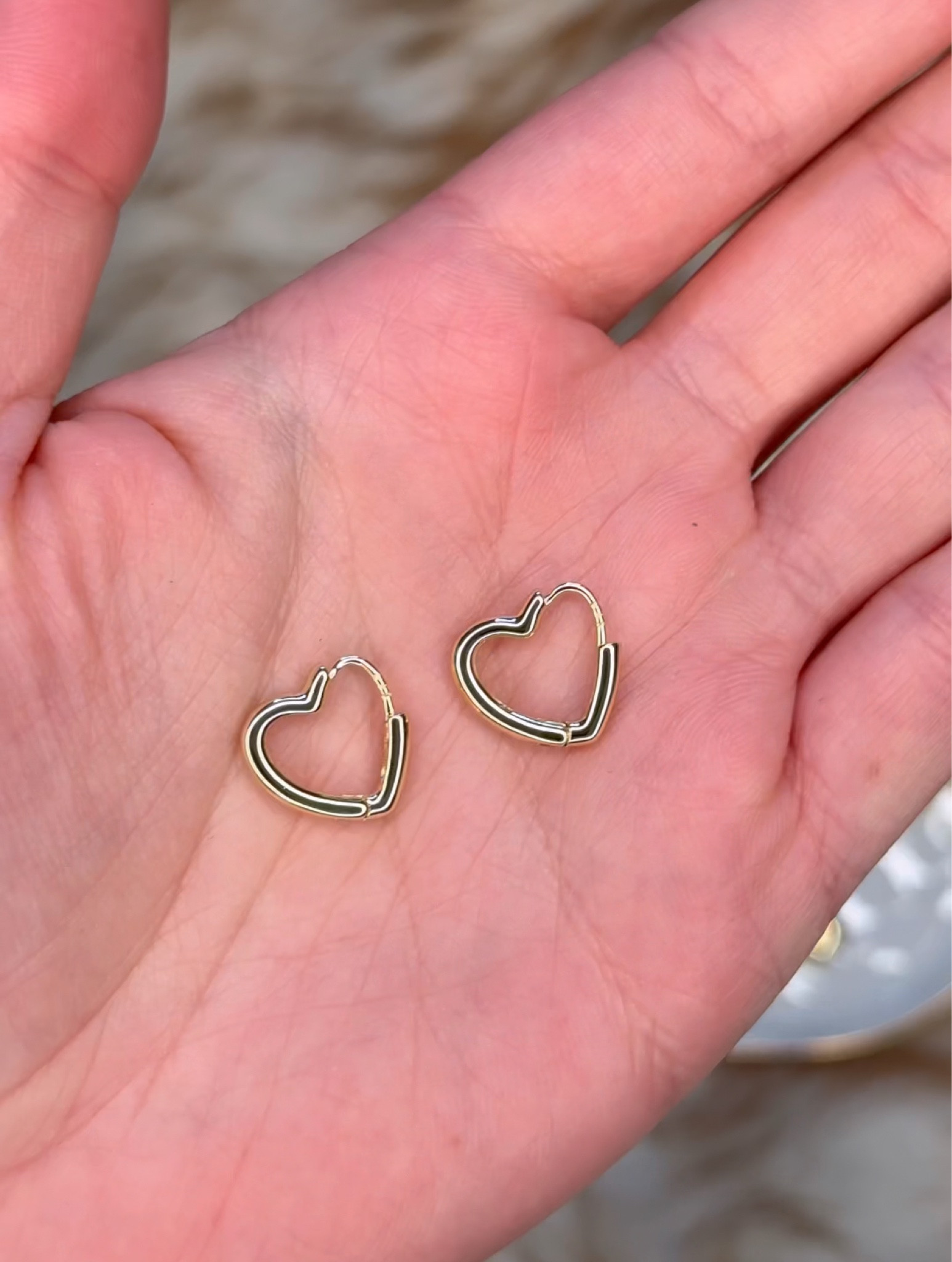 Small Gold Heart Hoop Earrings: This cool, minimalist pair of Heart Hoop Earrings in 0.51''/13mm, sure to be a staple in any wardrobe, they can be worn alone or styled with your other earrings. The playful evolution of a classic style lends a subtle touch of emotion to any look.
Gold Huggie Hoop Earrings: Made of 925 sterling silver post plus14k real gold plated over brass. Hypoallergenic, Nickel and Lead-Not Contain, no rust and fading, no irritation. High polished, keep a long time color, not easy to tarnish.

#LTKFindsUnder50 #LTKMostLoved