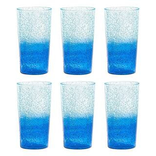 Oceanic Ombre 23 oz. Dishwasher Safe Blue Acrylic Drinking Glass | The Home Depot