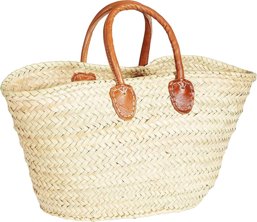 ORIGINAL Ibiza Tasche Korbtasche Strandtasche Cestino 50cm groß | Marokkanische Palmblatt Einkau... | Amazon (DE)