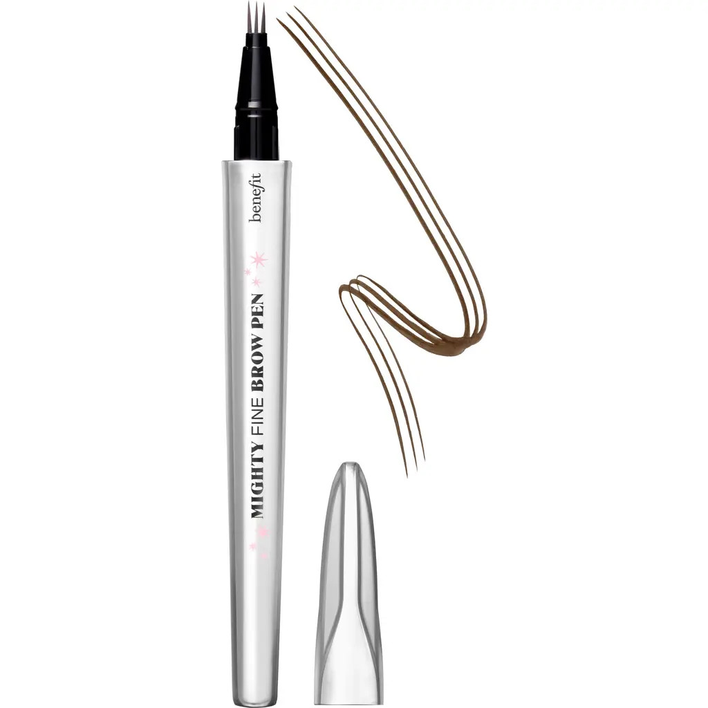 Benefit Cosmetics Mighty Fine Brow Pen in 4.5 Neutral Deep Brown at Nordstrom | Nordstrom