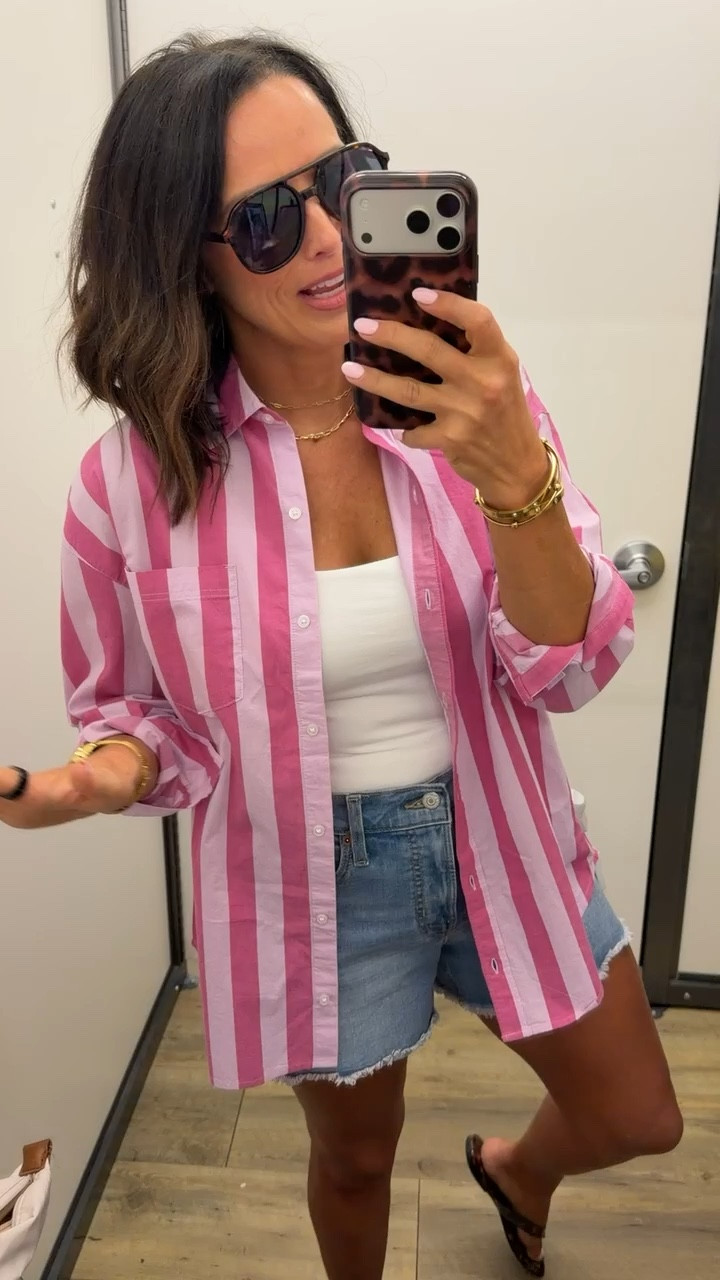 old navy just gets it every time 💗
this is that easy, throw-on-and-go look but still looks styled

love the pop of pink for spring + summer
perfect with denim and done

#oldnavystyle #springoutfits #casualstyle #affordablefashion #ltkstyle