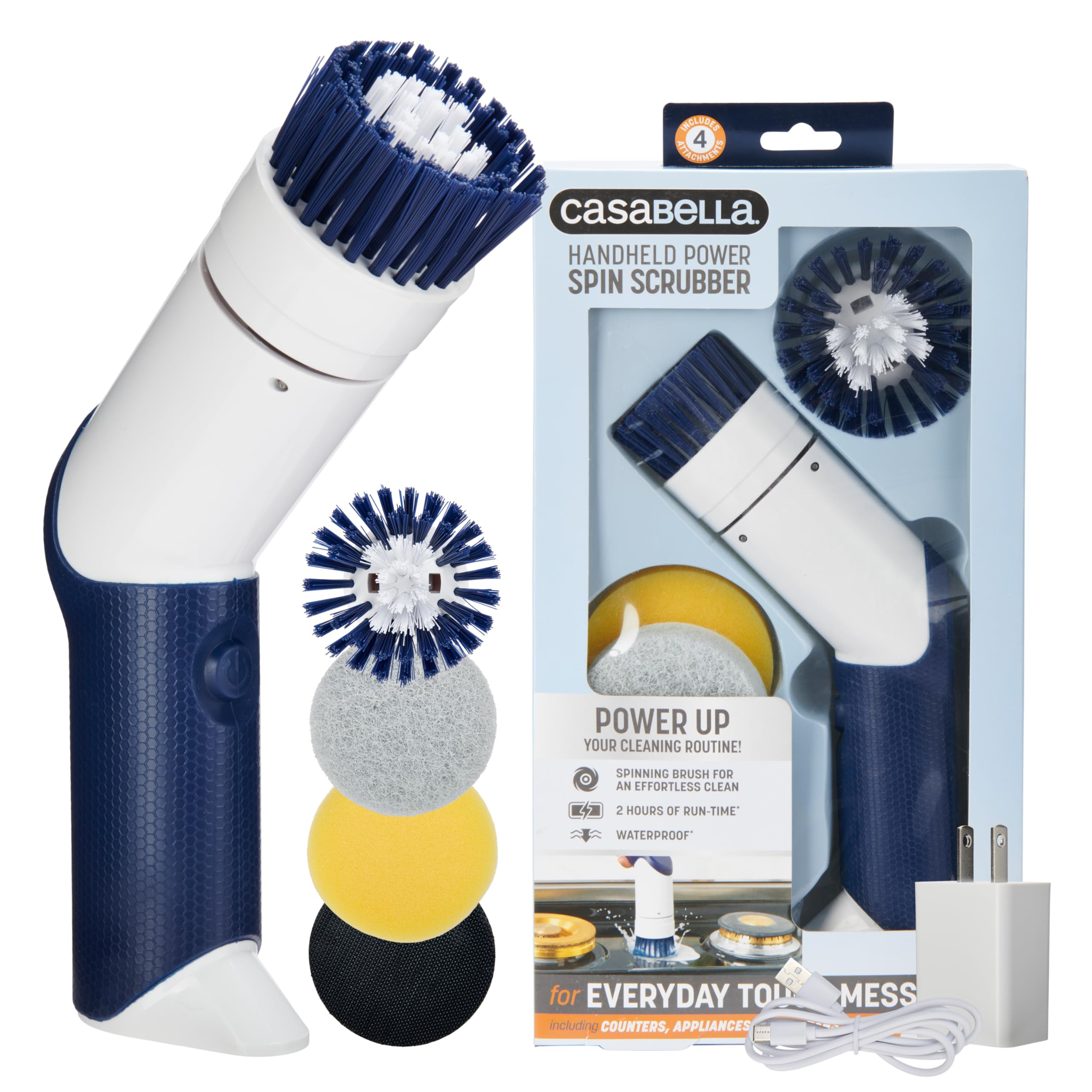 Casabella Power Spin Handheld Scrubber | Amazon (US)