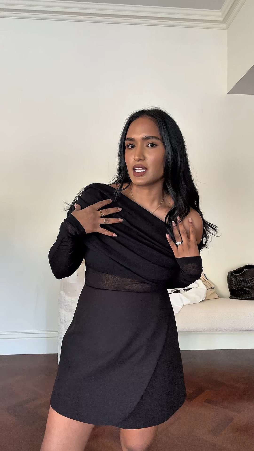 A very Melbourne outfit 🖤

Outfit details shared in video // everything is true to size! Xx 

#LTKstyletip #LTKmodest #LTKmidsize