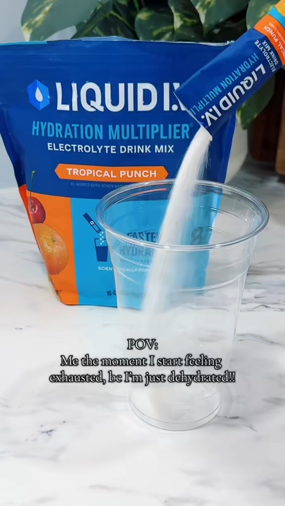 My go-to hydration lately 🌴 Liquid I.V. Tropical Punch tastes so good and actually helps me stay hydrated (especially on busy days). Linking it on LTK 💦

#liquidiv #hydration #tropicalpunch #mommusthaves #everydayessentials #ltkfinds 

#LTKmomlife #LTKfoodie #LTKdayinmylife
