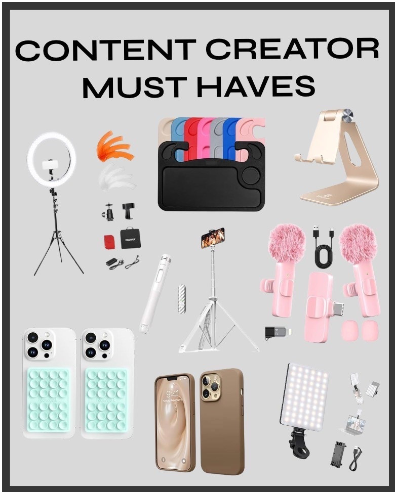 My MUST HAVES for content creation! 

#LTKvlog