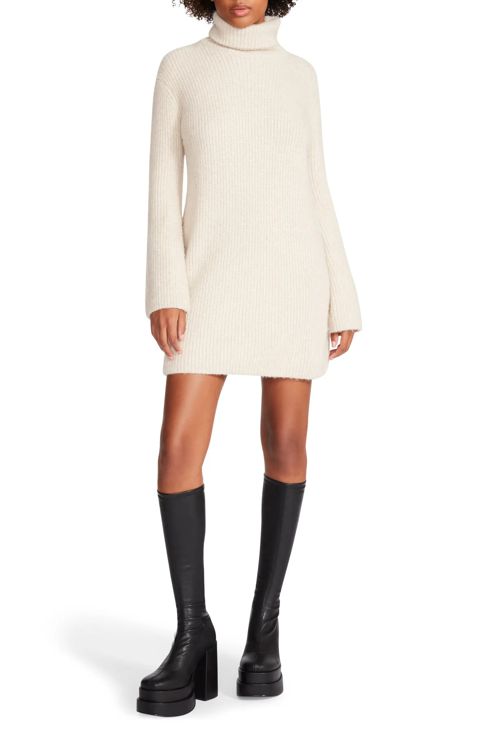 Abbie Long Sleeve Sweater Minidress | Nordstrom