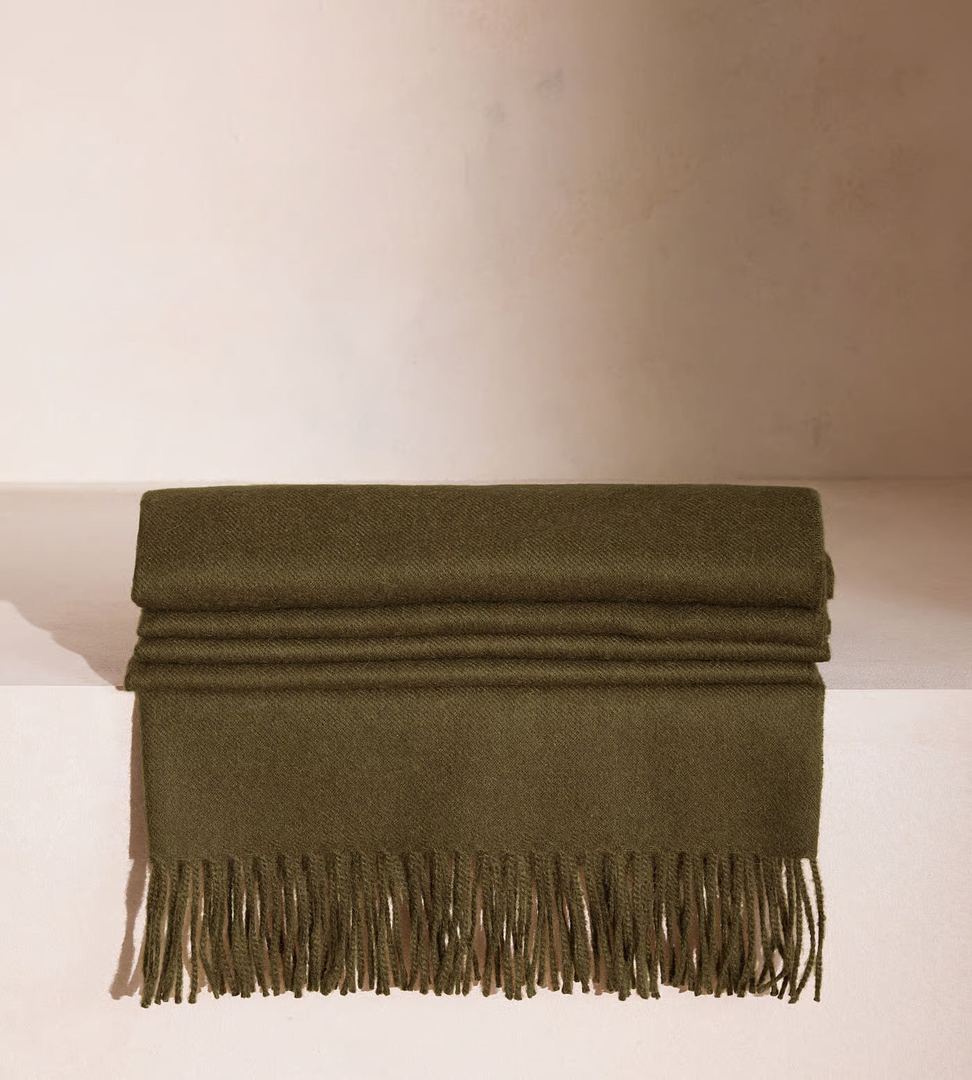 Maria Alpaca Throw, Olive | Soho Home Ltd
