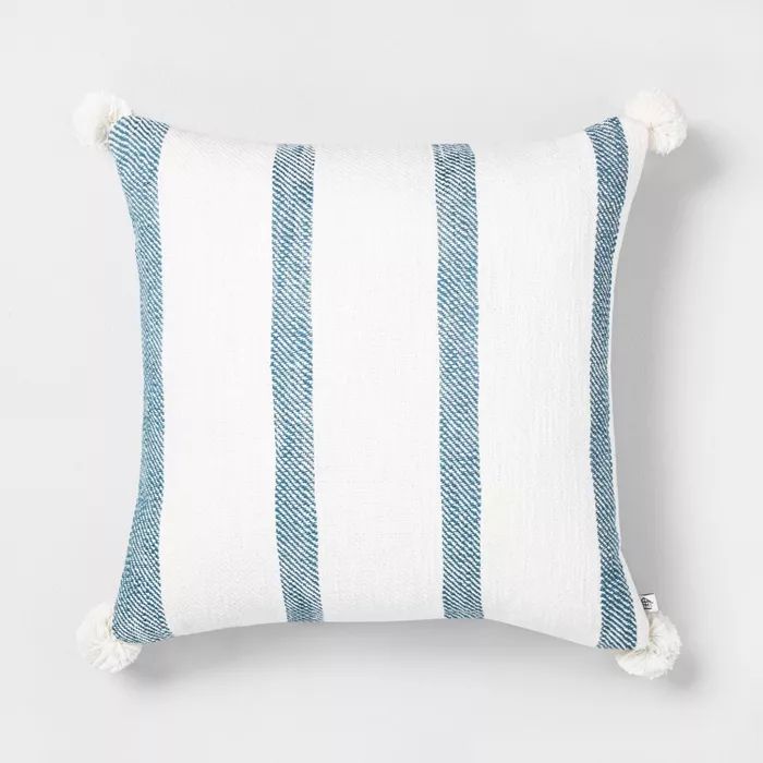 18" x 18" Bold Stripes Throw Pillow - Hearth & Hand™ with Magnolia | Target