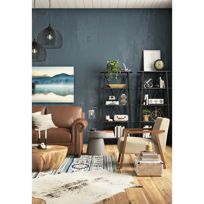 Cassius Solid Wood Drum Coffee Table | Wayfair North America