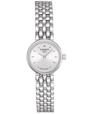 Tissot Women's Swiss T-Lady Lovely Stainless Steel Bracelet Watch 19.5mm - Macy's | Macy's